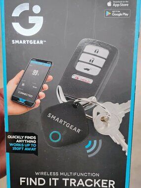 Smargear Tracker wifi Find It w App Track Phone Remote Purse Find Anything NIP
